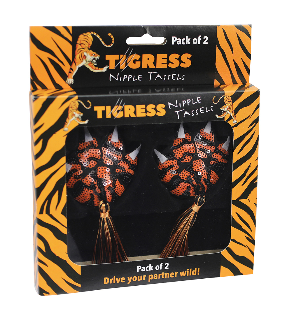 Nipple Tassels – Tigress – The Diabolical Gift People